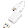 zoyuzan Adattatore USB C a USB Presa Cavo USB A Connettore Tablet Cavo Tipo-C OTG Convertitore Thunderbolt Port Macbook Air Mini Compatibile per Huawei Mate Xiaomi Redmi Google Pixel Samsung Galaxy