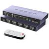 Arleedyn Splitter HDMI 4K 240Hz HDMI Switch 5 in 1 Out - 8K @ 60Hz hdmi Splitter con telecomando 5 porte Switcher Selector Box Supporto 3D HDR10+ CEC HDR HDCP2.3, per PS5/4 Xbox, DVD, Nintendo PC, Apple TV