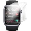 GIOPUEY Pellicola Protettiva per Huawei Watch D2, [6 Pezzi] Flessibile TPU Schermo Protezione Pellicola [Extra-Sottile] [Anti-graffio] - Trasparente