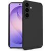 N NEWTOP Cover TPU SOFT Compatibile per Samsung Galaxy S26, Custodia Gel Silicone Ultra Sottile Flessibile Case Posteriore Protezione Fotocamera Anti Urto Guscio Scocca Colorato (Nero)