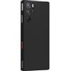 GIOPUEY Cover per Nubia Red Magic 9S PRO/9 PRO, Il Materiale Silicone Ultrasottile Custodia, Anti Impronta Digitale Phone Case [Resistente all'Usura] [Antiscivolo] - Black