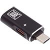 NFHK 10Gbps USB-C Type-C a USB 3.0 Femmina OTG & DC 5V Adattatore di Alimentazione per Tablet Telefono, NF-UC-035-AC