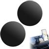 Lytonix 2 Pezzi 80 mm/3.15 Dischi Adesivi Cruscotto, Adesivo per Ventosa Auto, General Adesivi per Cruscotto Auto, Ventosa Adesiva per Dash Cam per Tablet Gps, Base del Supporto del Telefono Dell'auto