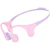 mojawa Aerra Cuffie Sportive a Conduzione Ossea, Open-Ear, Bluetooth 5.2, Impermeabili IP67, Microfono con Cancellazione del Rumore, per Corsa, Ciclismo, Escursioni e Palestra, Rosa e Viola