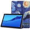Acelive Cover per Huawei M5 Lite, Slim Custodia con Funzione di Auto Sveglia/Sonno Case Protettiva in Pelle PU per Huawei Mediapad M5 Lite 10 10.1 Pollice
