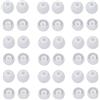 WitBicg Gommini Per Auricolari, 36 Pezzi Gommini Cuffie Bluetooth Morbidi e Comodi, Compatibili Con La Maggior Parte Degli Auricolari In-Ear, Foro Interno 4,5 mm-6 mm (Nero-Rosso) (Trasparente)