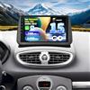 SIXWIN 2+64G Android 13 Autoradio con CarPlay/Android Auto per Renault Clio 3th 2005-2017, 9 Pollici Schermo Navigatore con WiFi GPS Bluetooth RDS FM EQ USB Controllo del Volante