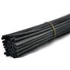 Ougual 50 Pezzi Bastone di rimontaggio del diffusore del Reed del Rattan per aromi e profumi (30cm*4mm, Nero)