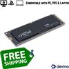 Crucial T705 1TB-4TB M.2 NVMe SSD PCIe Gen5 14100MB/s | PC Gaming, Laptop, PS5
