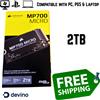 CORSAIR MP700 Micro PCIe 5.0 NVMe M.2 2242 SSD 10000MB/s Gen5 Laptop 2TB 4TB