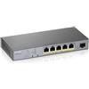 ZYXEL GS1350-6HP 6 PORT INCL. 1 ANNO NEBULA PRO MOD. GS1350-6HP-EU0101F EAN 4718