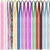 NiceLand 4200 ciocche di tinsel per capelli, in 14 colori, per ragazze, donne e bambini