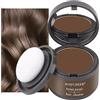 HISUNBEN Instantly Hairline Powder Antivento, Saldatura Radice Touch Up Correttore per Capelli Ricorrenti, Linea Professionale Shadow Powder con Specchio per Puff-DB