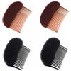 QUUPY 4 inserti per capelli Bump It Up Volume, inserti invisibili per capelli, con base per capelli, accessori per lo styling per donne e ragazze