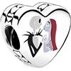 JCaleydo D 91 Charm Compatibile con Bracciale Pandora