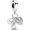 JCaleydo G 160 Charm Compatibile con Bracciale Pandora