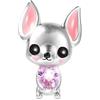 JCaleydo G 201 Charm Compatibile con Bracciale Pandora