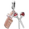 JCaleydo G 141 Charm Compatibile con Bracciale Pandora