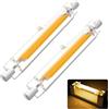 Asientep Lampadine R7S LED 118 mm dimmerabili, bianco caldo 3000 K 2000 lm, LED R7S 118 mm 20 W equivalenti a lampadina alogena 200 W, senza sfarfallio, AC 220-240 V, illuminazione a fascio 360 gradi