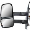 LONGLING Specchietto retrovisore esterno sinistro a braccio lungo manuale non riscaldato con indicatore di direzione per IVECO Daily VI camion 2014-2025