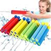MWZEAUL 20 Pezzi Pistole Ad Acqua Per Bambini, 21.5 cm Pistola ad Acqua in Schiuma di Colori, Fucile ad Acqua per Piscina, Giardino, Esterno Giochi Spiaggia, Giochi Acqua per Bambini, 4 Colori