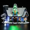 Lightailing Set di Luci Compatibile con Lego 10293 Creator Expert La visita di Babbo Natale Building Modello da Costruire：Versione con Telecomando - NON Incluso nel Modello