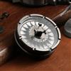 DNDND - Spinner della roulette per gioco di dungeon e draghi, set di dadi DND con bella confezione regalo per giochi di ruolo e tavolo (nero con numero bianco)