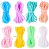 PH PandaHall PandaHall - Tubo cavo in gomma da 40 m, tubo da 2 mm, per lavori a maglia, filo di memoria, per lavori a maglia, uncinetto, creazione di gioielli