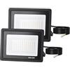 FUPE Faretto LED da Esterno 50W,Faro LED Esterno 5000 Lumen Super Luminoso,Luce Bianca Fredda IP65 Impermeabile,Floodlight 4500K,Illumina Circa 40-60 ㎡ Perfetto per Giardino Garage Cortile