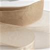 Italian Options Nastro in organza, 38 mm x 20 m, colore: beige