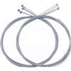 YUTOU Set di 5 cavi per il cambio della bicicletta da 1,75 m e 5 cavi per il freno per bicicletta, cavo Bowden, universale, per mountain bike Shimano SRAM, MTB e bici da corsa (10 pezzi)