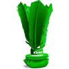 Kickit | L'originale Birdie Soccer Trainer | Gioca all'aperto, al chiuso o in cortile, spiaggia o portellone (verde)