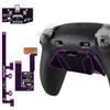 eXtremeRate RISE4 Plus MAX Remap Kit per ps5 Controller BDM-030 040 050 060, 4 Palette Posteriori Programmabili & Clicky Trigger Stop per ps5 Joystick - Senza Controller, Nero&Nero