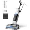 Tineco FLOOR ONE S6 Stretch Steam Aspirapolvere e lavapavimenti a vapore, Pulizia a vapore ad alta temperatura 160℃, Posizione piatta a 180°, Auto-pulizia FlashDry, Cavo lungo 8,3 m