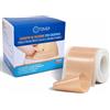 ITALICA INNOVATION Cerotti in Silicone per Cicatrici, 4x300cm, Ipoallergenici e Riutilizzabili, Impermeabili Post Operatorio, per Cicatrici Chirurgiche, Cesareo, Acne e Cheloidi