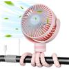 Momcozy Ventilatore Portatile per Passeggino Treppiede Flessibile 4 Velocità