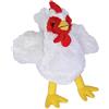 Wild Republic - Gallina Peluche, Bianco, 18093
