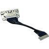Gintai Connettore di Alimentazione Carica DC Power Jack DC Dock Presa Notebook Cavo per Microsoft Surface Laptop 3 1867 1868, 4 1950 1951 1959 13.5" M1089863-004 M1089863-003