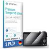 smartect Vetro Temperato [3 Pezzi, Clear] compatibile con Canon G7X Mark III, Pellicola Protettiva HD Anti Graffio, Senza Bolle, Durezza 9H, 0.3mm Ultra Trasparente, Ultra Resistente