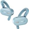 TOZO O2 Cuffie Bluetooth Sport Multipoint, 10,5g Auricolari Bluetooth 5.3 con 4 Mics, APP Cuffie Wireless Running Gancio Rotazione Cancellazione Rumore Blu