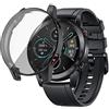 Tencloud Custodia protettiva compatibile con Huawei HONOR MagicWatch 2 46 mm, custodia protettiva per orologio da polso in poliuretano termoplastico morbido, colore: nero