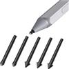 SUEEWE [5 Pezzi] Originale Punte di Ricambio per Microsoft Surface Pen,(2H) e (HB) Alta Sensibilità e Penna di Controllo Preciso Ultra Resistenti per Surface Pen (Modello 17760) e Surface Pro 4 Pen, Nero