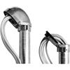 Premium X PremiumX - Tappo per asta con passacavo in alluminio per travi satellitari, diametro 48-52 mm, in alluminio