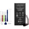 Vvsialeek GP5JE Batteria di ricambio compatibile per GOO-gle Pixel 7a GWKK3 GHL1X G0DZQ G82U8 con toolkit