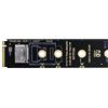 Xiwai PCI-E4.0 2280 mm M.2 M-Key su Oculink SFF-8612 SFF-8611 Convertitore Adattatore Host Verticale per NVME U.2 SSD eGPU