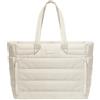 MOSISO Borsa Tote Donna,15-15,6 Pollici Nylon Custodia Tote Computer Portatile con 1 Horizontal&2 Tasche Verticali,16 Pollici Borsa Large Capacita Quilted Tracolla Casual Ufficio Lavoro Viaggi,Sabbia