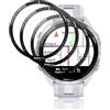 Teenrpov Pellicola Protettiva per Garmin Forerunner 965, 3 Pezzi HD Anti Graffio Soft Film [Non Vetro Temperato], per Garmin Forerunner 965 3D Flessibile Anti-Impronte Protezione Schermo