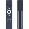 GOUYESHO Nuovo telecomando sostitutivo per Thomson OLED QLED UHD FHD HD Google Smart Android TV 32DSE101 SRC-4020-0 (funzione vocale)