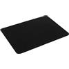 Silent Monsters Tappetino Mouse 25 x 20 cm piccolo, nero, Bordo tagliato al laser, Durevoli, antiscivolo e silenzioso, gioco, ufficio, casa, lavabile, arrotolabile, Tappetini per il Gaming Mousepad