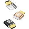 MEIRIYFA HDMI Dummy Plug 4K, HDMI Dummy Plug senza testa Ghost Display Emulatore Virtual Monitor EDID Emulator Supporta fino a 3840 x 2160 @60 Hz per Monitor PC Computer (3 pezzi)